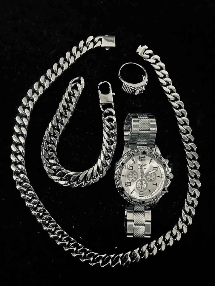 Conjunto de joyería de acero inoxidable