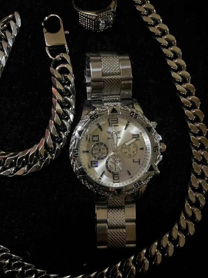 Conjunto de joyería de acero inoxidable