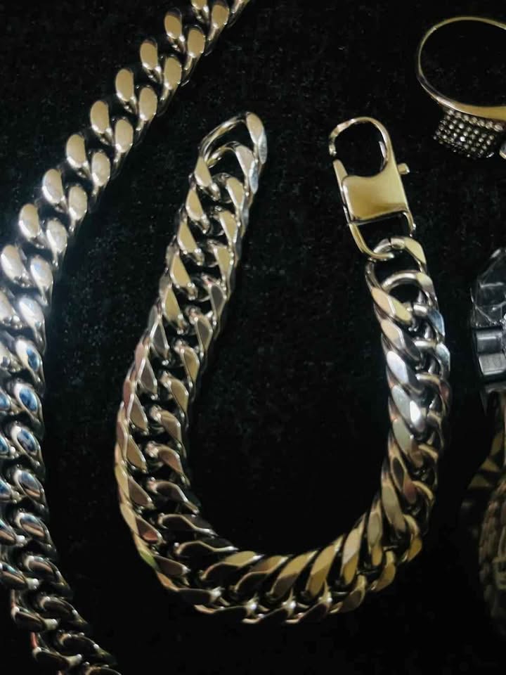 Conjunto de joyería de acero inoxidable