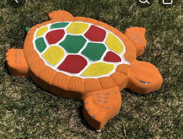 Molde para hacer adoquín con forma de tortuga