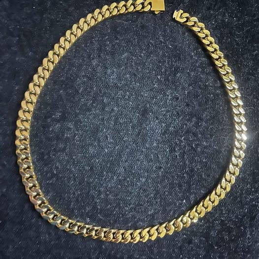 Cadena cubana de acero inoxidable
